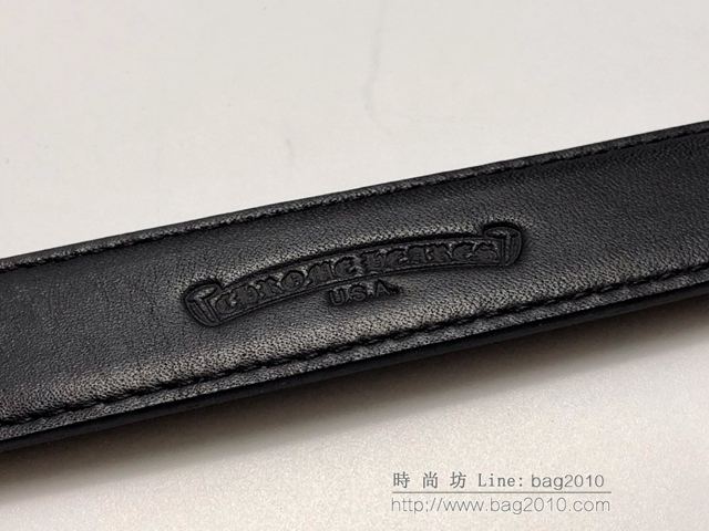 chrome hearts皮帶 克羅心mini十字皮帶扣 克羅心經典腰帶  gjc1601